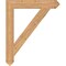 Ekena Millwork Traditional Arts & Crafts Smooth Bracket, Western Red Cedar, 5 1/2"W x 38"D x 46"H BKT06X38X46TRA03SWR - alternate 4
